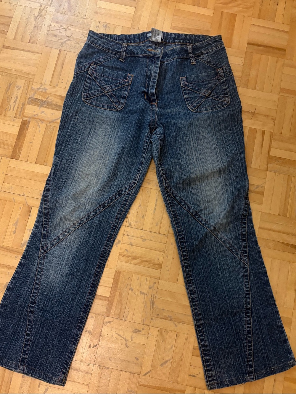 Vintage size 14 low rise mxm jeans